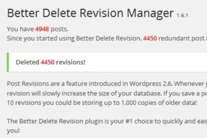 Better Revision plugin