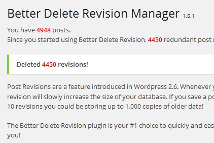 Better Revision plugin