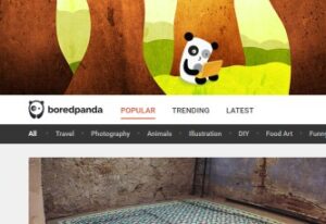BoredPanda portál magazín
