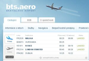 bts.aero - Bratislavské letisko