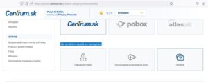 centrum.sk nenašli ste čo ste hľadali našli