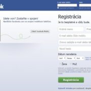 Facebook home page