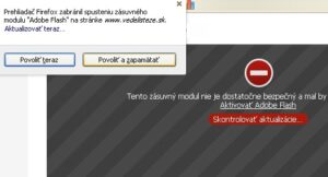 Firefox zlý update