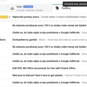 Gmail a jeho zložka pre spam