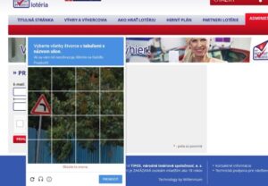 Bločková lotéria chránená s názvom ulice