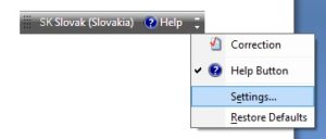Pridanie klávesnice - cudzie jazyky