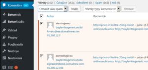 Spamy WordPress