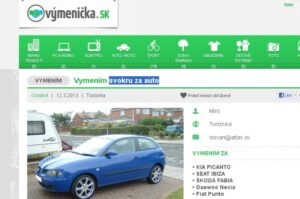 Sokra za auto - vymenicka.sk