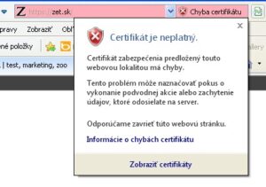 Zetko Certifikát 2